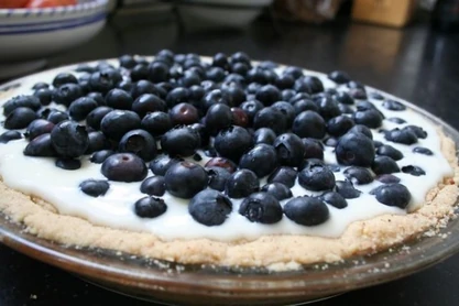 Vanilla Blueberry Tart