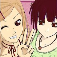 Alex: Peace! Ami: Yay