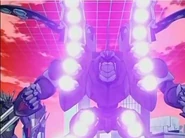 Slynix cargando sus cañones