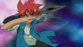 Rikimaru throwing command Gate Card