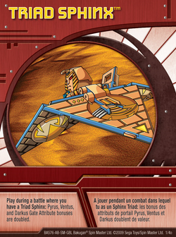 Triad Sphinx (1/4o) | Bakugan Wiki | Fandom