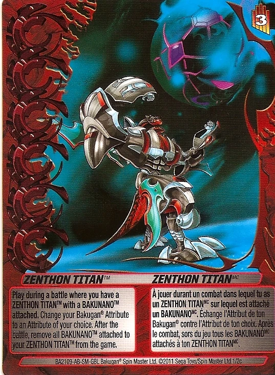 Bakugan Mechtanium Surge Bakugan, Razen Titan - Collezionismo In vendita a Firenze