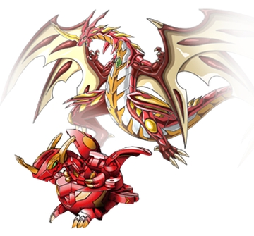 Bakugan big 2025 red dragon
