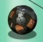 Rex Vulcan in geschlossender ballform