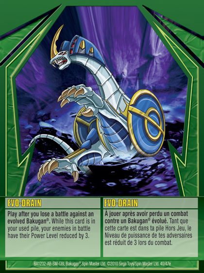 Drain Power, Bakugan Wiki