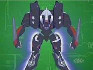 Slynix siendo escaneado