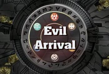 Evil Arrival Title