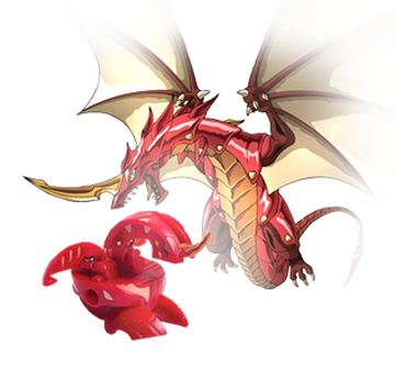Bakugan big red dragon shop