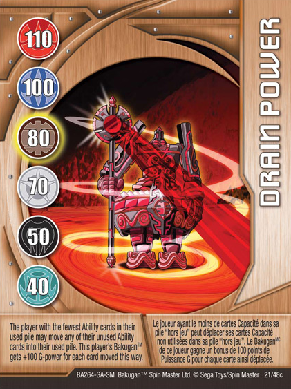 Drain Power, Bakugan Wiki