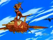 Drago mit Jakalier in Bakuganform