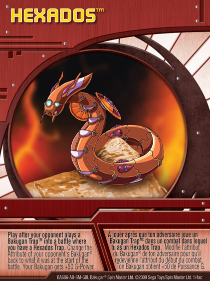 Red Ability Cards, Bakugan Wiki