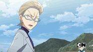 Masato is enraged after he lose the battle.