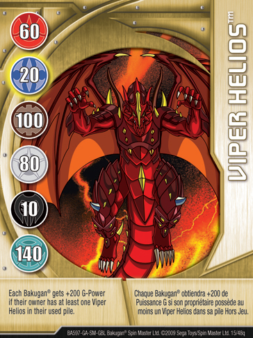 Red Ability Cards, Bakugan Wiki