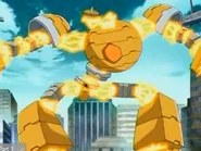 Boulderon używa Fałszywego Ruchu