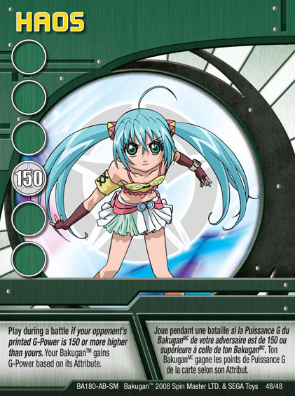 Aquos (Card), Bakugan Wiki