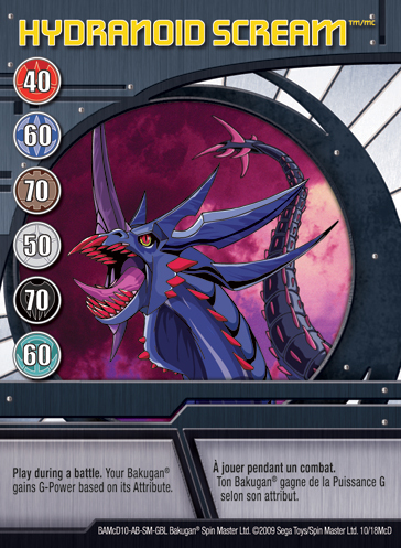 Power Card Alpha, Bakugan Wiki