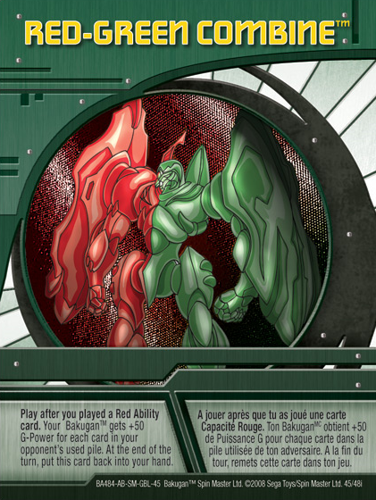 Green Ability Cards, Bakugan Wiki