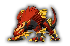 Lizard-like Bakugan Gillator