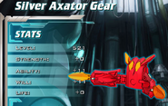 Silver Axator gear