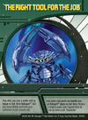 Bakugan Battle Brawlers Red Ability Card Perfect Aim BA222-AB-SM-GBL 27/48b