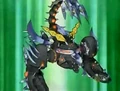 Upgraged Dharak Colossus in Bakugan Form with AirKor