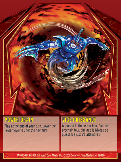 Drain Power, Bakugan Wiki