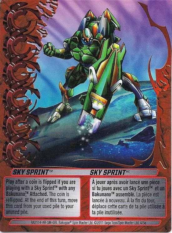 Sky Sprint (Card) | Bakugan Wiki | Fandom
