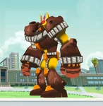 Subterra Wilda in Bakuganform in Bakugan Dimension