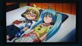 Runo And Marucho Sleeping On A Bed Together