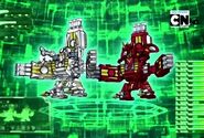 Reptak y Fusion Dragonoid con Doomtronics