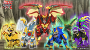 Dragonoid Infinity and Five Fusion Bakugan