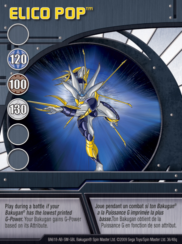 Aquos Elico Japanese ability : r/Bakugan