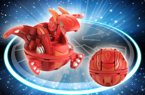 Bakugan Starter Pack 3-Pack, Haos Hyper Dragonoid Battle Planet Brawl  Bakucores