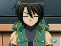 Shun with closed eyes