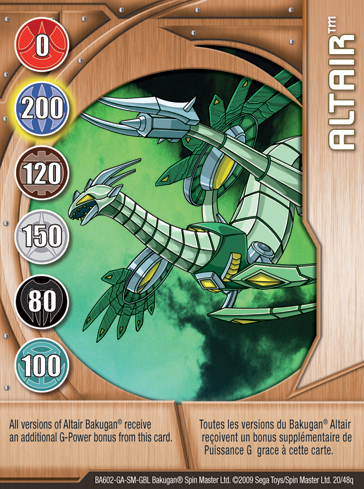 Green Ability Cards, Bakugan Wiki