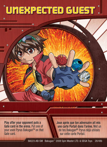 Unexpected Guest, Bakugan Wiki