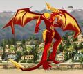 Pyrus Hyper Dragonoid in Bakugan form