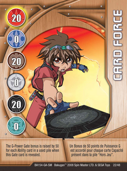 Card Force 22 48 Bakugan Wiki Fandom
