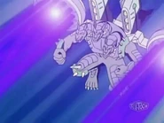 Horridian atacando con Aerofuego