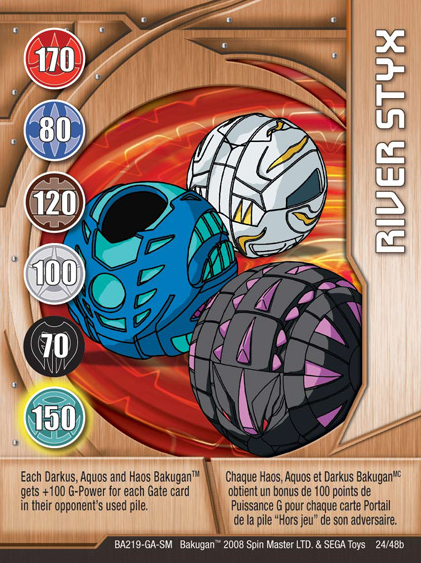 Bakugan Battle Brawlers MAGNETIC ACTION Ability Card 25/48b BA220