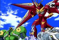 Radizen con Fusion Dragonoid, Reptak y Jaakor