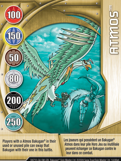 Ventus (Card), Bakugan Wiki