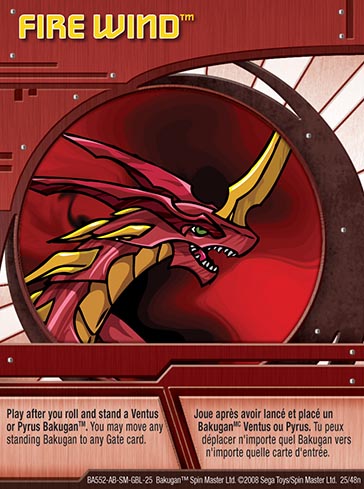 Fire Wind, Bakugan Wiki