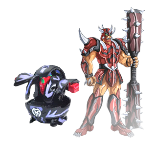 Warius is an ogre-like Bakugan that loves to brawl. 