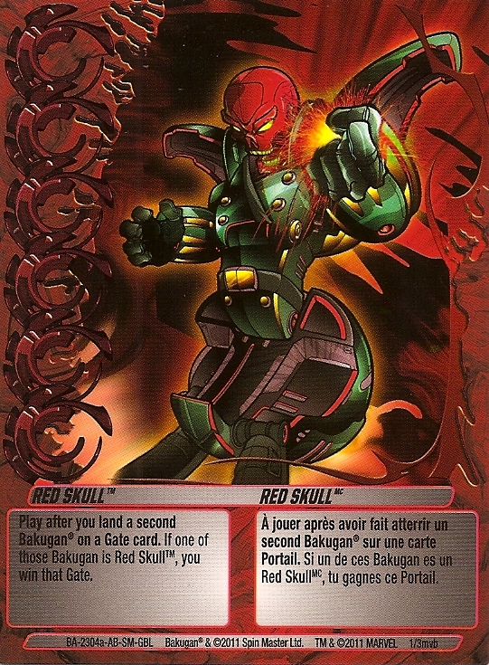 Red Ability Cards, Bakugan Wiki