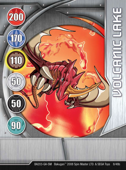 Bakugan Series 8 - 39/48N Blue Ability Card - Trap Slam