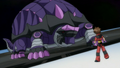 Darkus Juggernoid in Bakugan form