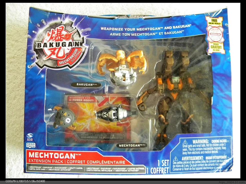 Bakugan Mechtanium Surge Darkus Mutabrid Custom Painted As Accurate Color