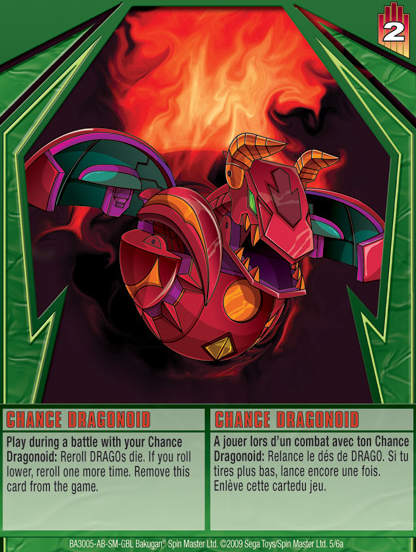 Bakugan sales chance dragonoid