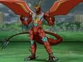 Mercury Dragonoid in Bakugan Form fused with Infinity Helios